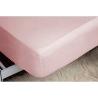 Belledorm 200 Thread Count 100% Combed Cotton Double Fitted Sheet in Lilac 30cm Deep