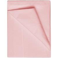 Egyptian Cotton 400 Thread Count King Flat Sheet Blush