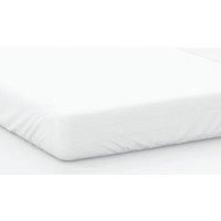 100% Cotton 200 Thread Count Fitted Sheet 12" Single White