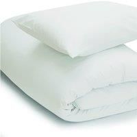 Easy Care Minimum Iron Duvet Cover Single White