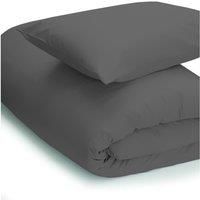 Belledorm Purple Flat Sheet, 200 Thread Count Percale (Double, Heather)