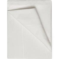 Egyptian Cotton 400 Thread Count King Flat Sheet Ivory