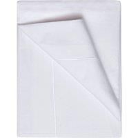 Egyptian Cotton 400 Thread Count King Flat Sheet White