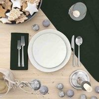 Belledorm Amalfi Table Cloth 132X178 - Forest Green