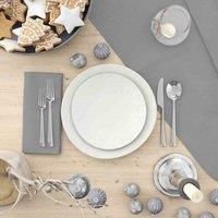 Belledorm Amalfi Table Cloth 178X366 - Medrite Grey
