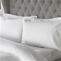Bamboo Eco Friendly Soft Silky Fitted Sheet in White Superking Bed Size