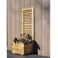 Grange Urban Timber Planter with Trellis - 400 x 1180 x 400mm