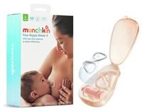Munchkin Flow 24mm Nipple Shield+ | See Your Milk Flow While You Breastfeed | Breast Feeding & Baby Essentials
