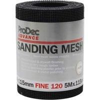 ProDec Advance PASMV120 120 Grit Sanding Mesh, Brown, 5 m
