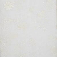 Wildflower Ready Made Single Voile Curtain White