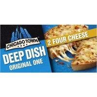 Chicago Town Fully Loaded Deep Dish 2 Four Cheese Pizzas 2 x 148g (296g)