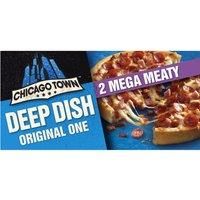 Chicago Town Fully Loaded Deep Dish Mega Meaty Pizzas 2 x 157g (314g)