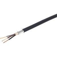 Prysmian Armoured 3-Core Cable 1.5mm² x 50m 6943X Black PVC Sheathed Cable