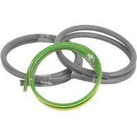 Prysmian 6181Y & 6491X Grey & Green/Yellow 1-Core 25mm Meter Tails Cable 1m Coil (95832)