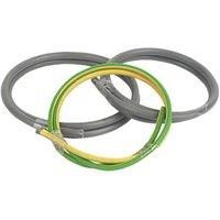 Prysmian 6181Y & 6491X Grey & Green/Yellow 1-Core 16mm Meter Tails Cable 1m Coil (79213)