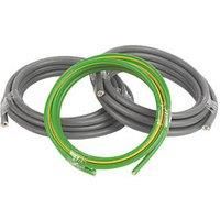 cable tail pack 3 meters 16.0mm grey earth new free postage