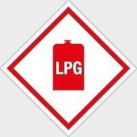 W4 LPG Sticker - Red