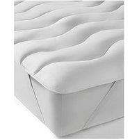 The Fine Bedding Company - Spundown Mattress Enhancer - Double - Peachskin Soft Mattress Topper - Machine Washable - Hypoallergenic