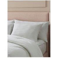The Fine Bedding Company - Boutique Silk Pillow - Luxury Hotel Bedding - Medium/Firm Support - Machine Washable