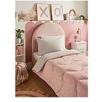 Night Lark Dreamy Hearts 4.5 Tog Junior Coverless Duvet Set