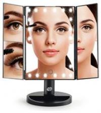 24 LED Touch Dimmable 3 Way Makeup Mirror with 2 & 3X Magnification