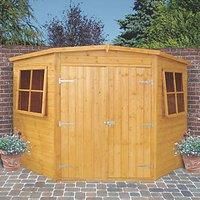 Shire Murrow 10x10 Pent Shiplap Wooden Shed