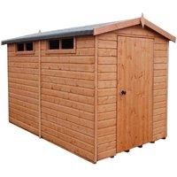 Shire Security Cabin 10x8 Apex Shiplap Wooden Shed