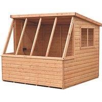 Shire Iceni 8x8 Pent Shiplap Wooden Shed