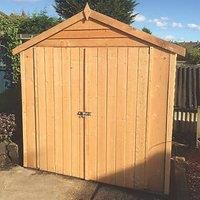 Shire 6X4 Apex Overlap Wooden Shed With Floor