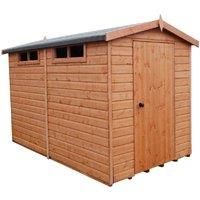 Shire Security Cabin 10x6 Apex Shiplap Wooden Shed