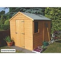 Shire Durham 6' x 8' (Nominal) Apex Shiplap T&G Timber Shed (30240)