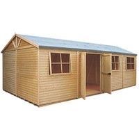 Shire Mammoth 20x10 Apex Wooden Workshop