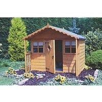 Shire Cubby 4' x 5' 6" (Nominal) Shiplap T&G Timber Playhouse (77861)