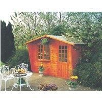 Goodwood 10' x 6' (Nominal) Apex Shiplap T&G Timber Summerhouse with Assembly (65098)