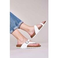 'Wilma 2' Toe-Post Cork Footbed Sandals