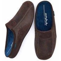 Moshulu Men's 'Jakarta 2' Slip On Slippers in Brown | Size: 8