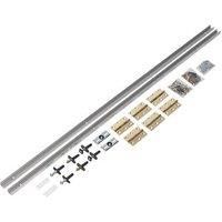 Henderson Bifold B20/4 4-Door Folding Track System Silver 2134mm (8195J)