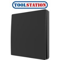 Kinetic Switch 1 Gang Matt Black