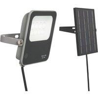 Zink DENBY 300lm LED Solar Floodlight Grey