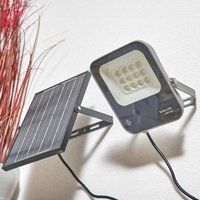 Zink DENBY 450lm LED Solar Floodlight Grey