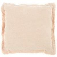 Everyday Cotton Cushion With Fringe