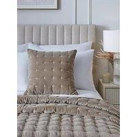 Very Home Cross Stitch Quilted Cushion 50X50Cm