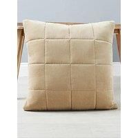 Very Home Square Stitch Quilted Cushion