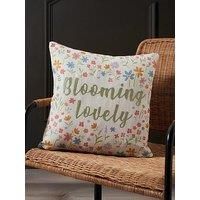 Very Home Blooming Lovely Embroidered Cushion