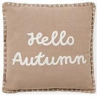Very Home Hello Autumn Cushion