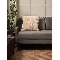 Very Home Nouveau Faux Fur Ruched Cushion