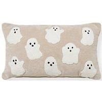 Very Home Tufted Ghost Velvet Bolster Cushion