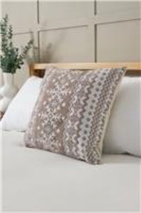 Very Home Christmas Fairisle Cushion