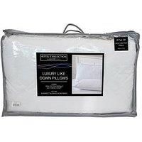 Luxury Like Down 100% Cotton Cover Pillows (Pair)