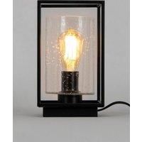 Hendrik Industrial Cube Table Lamp